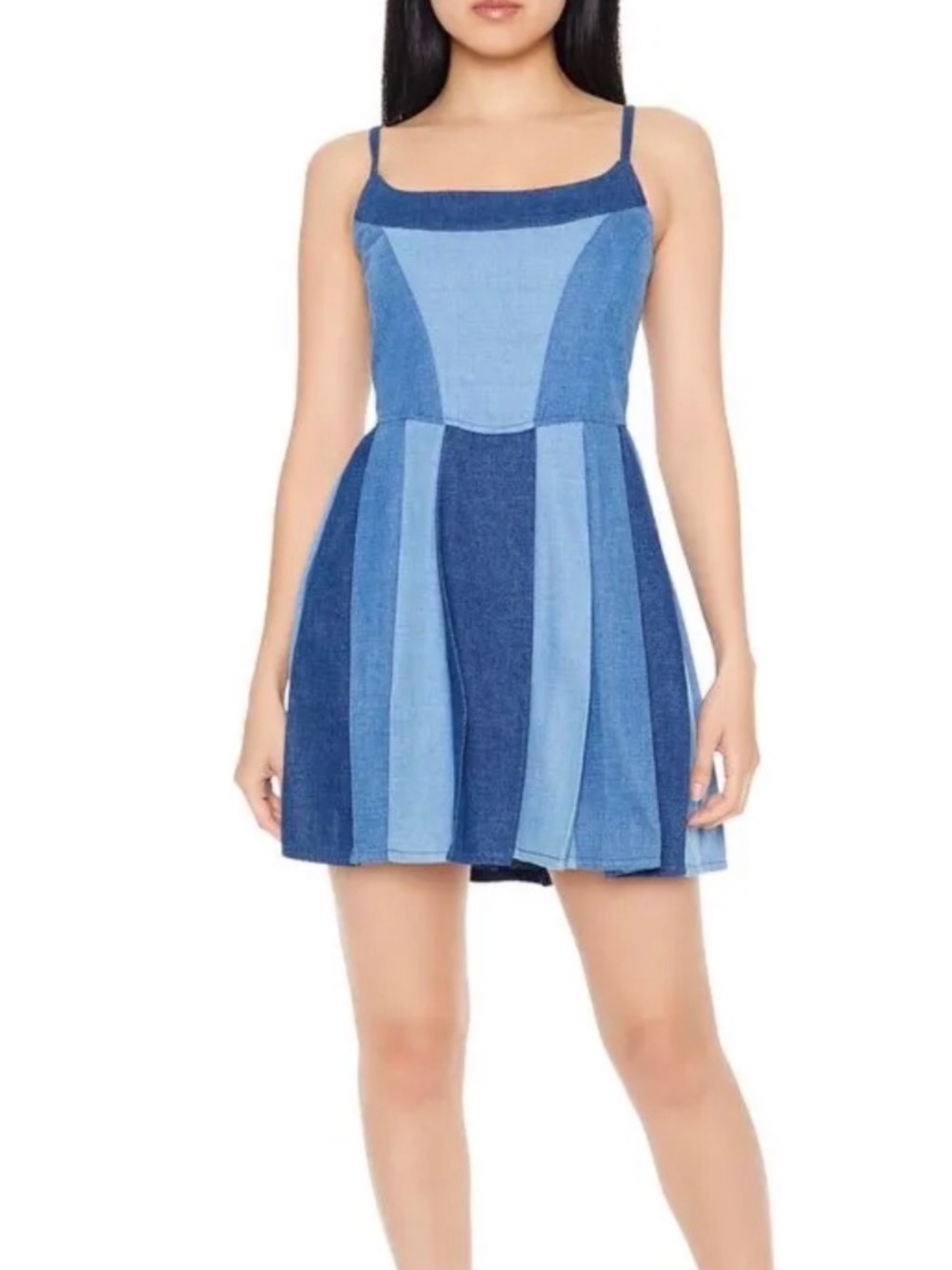 Forever 21 Denim Mini Dress Like the One Worn by Our Girl at the VMA